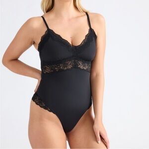 Knix Love+Lace Thong Bodysuit size XXL